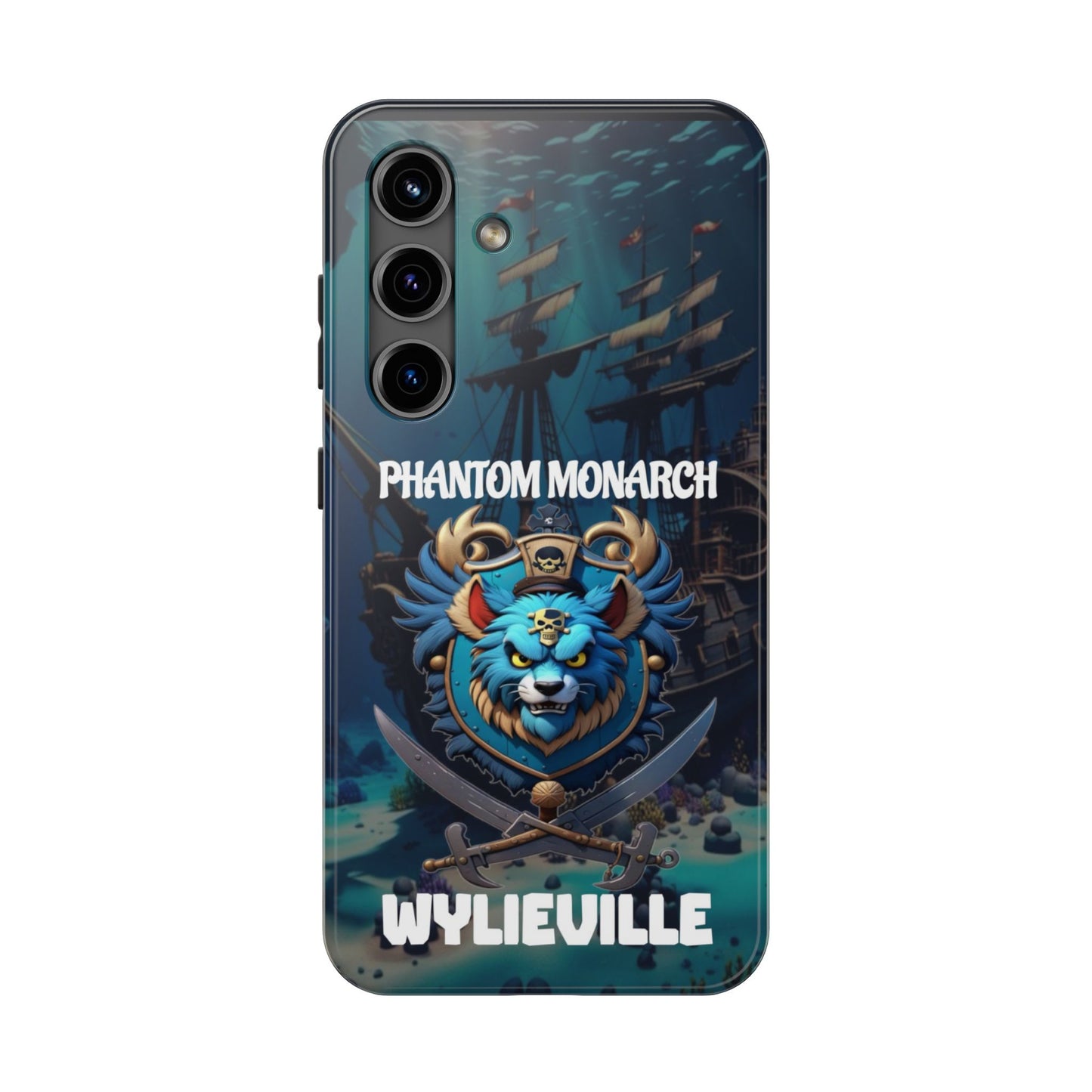 Wylieville After Dark: Phantom Monarch Tough Samsung Galaxy S24 Case