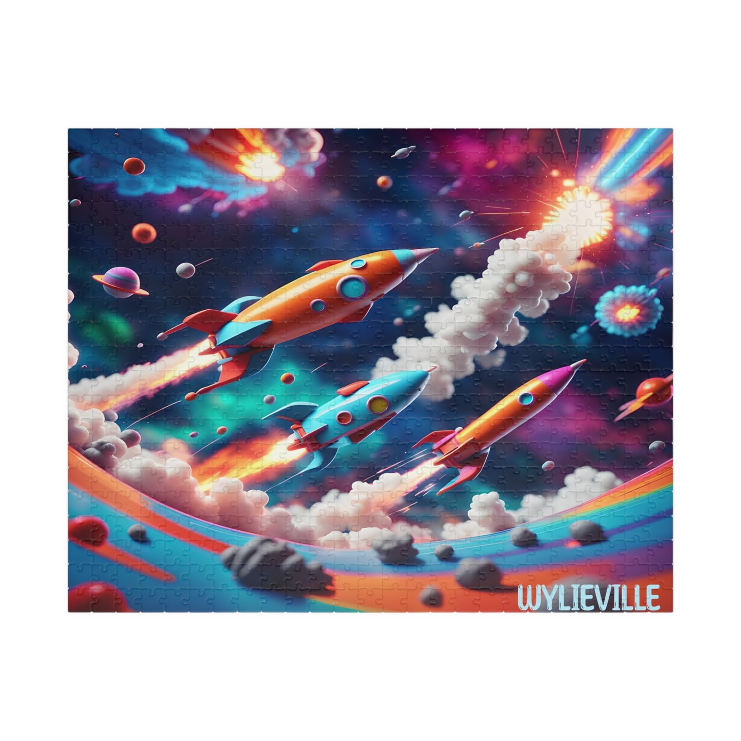 Wylieville: Space Puzzle (110, 252, 520 piece)