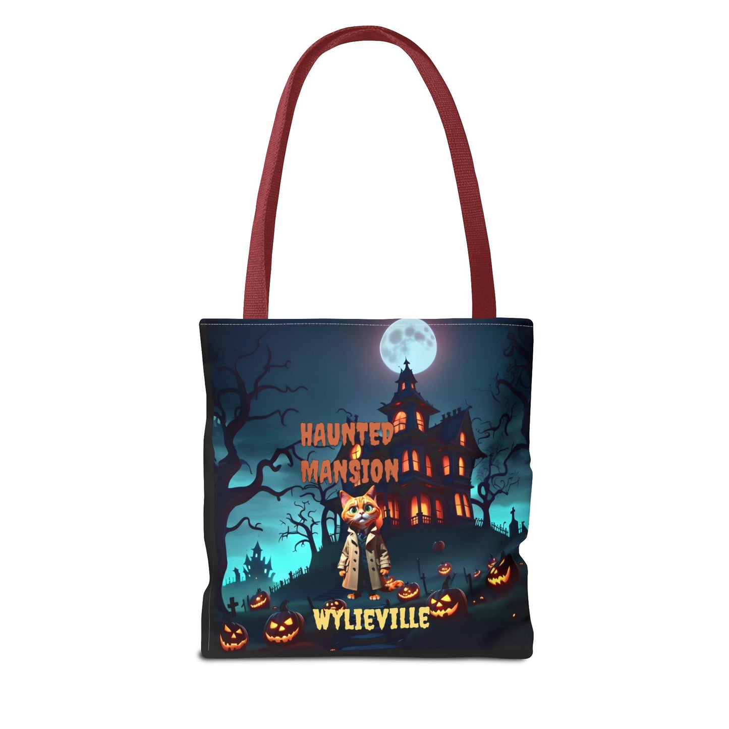 Wylieville: Haunted Mansion Tote Bag