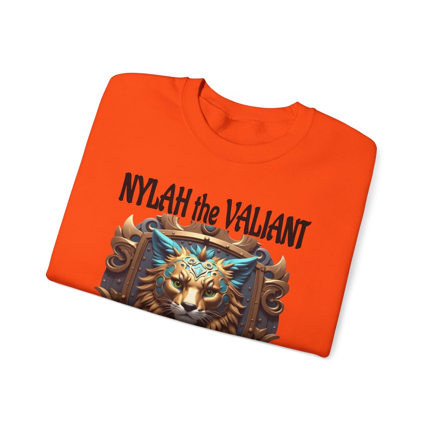 Wylieville After Dark: Nylah the Valiant  Heavy Blend Crewneck Sweatshirt