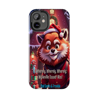 Wylieville: Bad Santa - Baaad - Mas! Tough iPhone 12 Mini Case