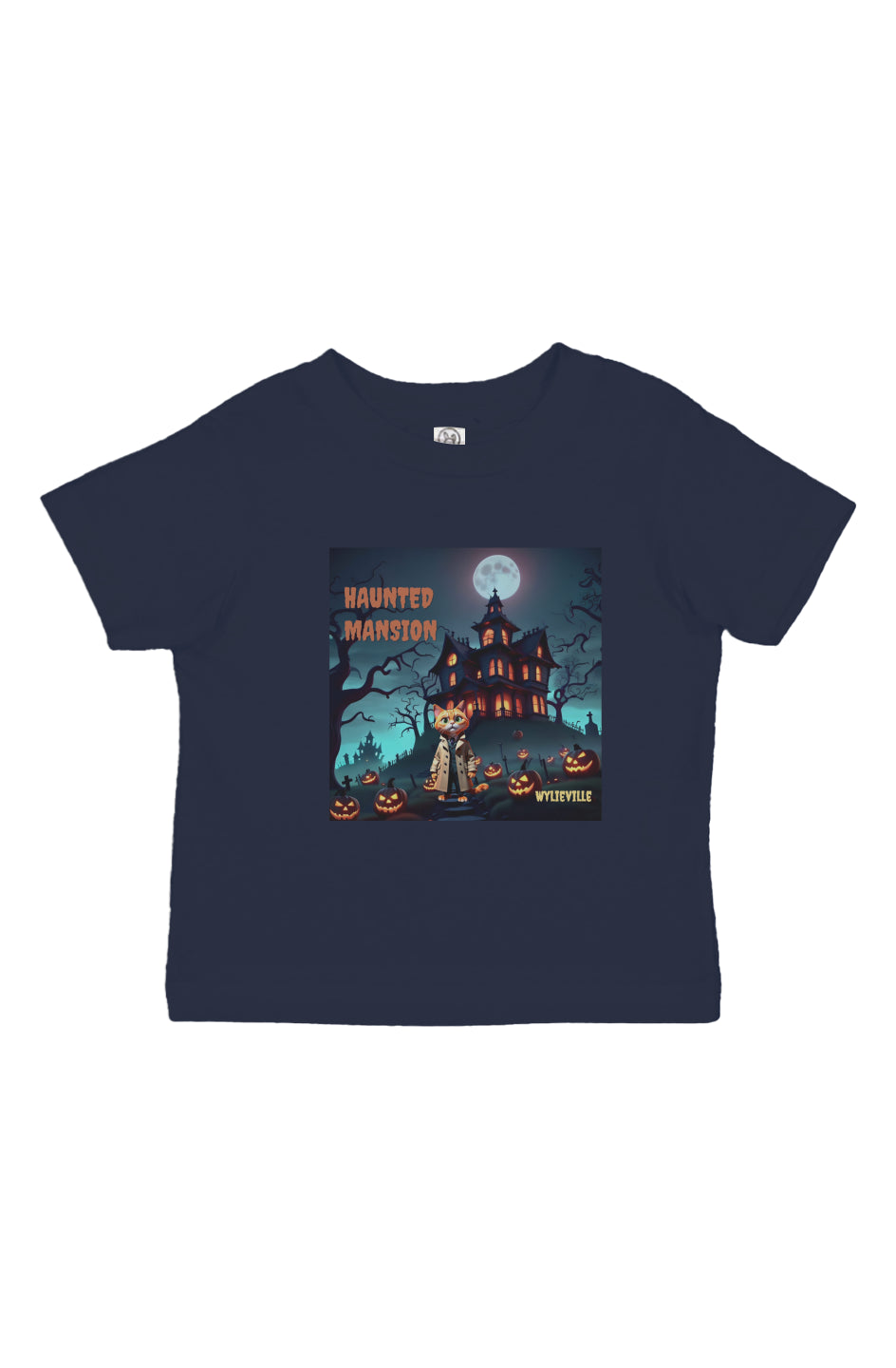 Wylieville: Haunted Mansion Infant Fine Jersey Tee