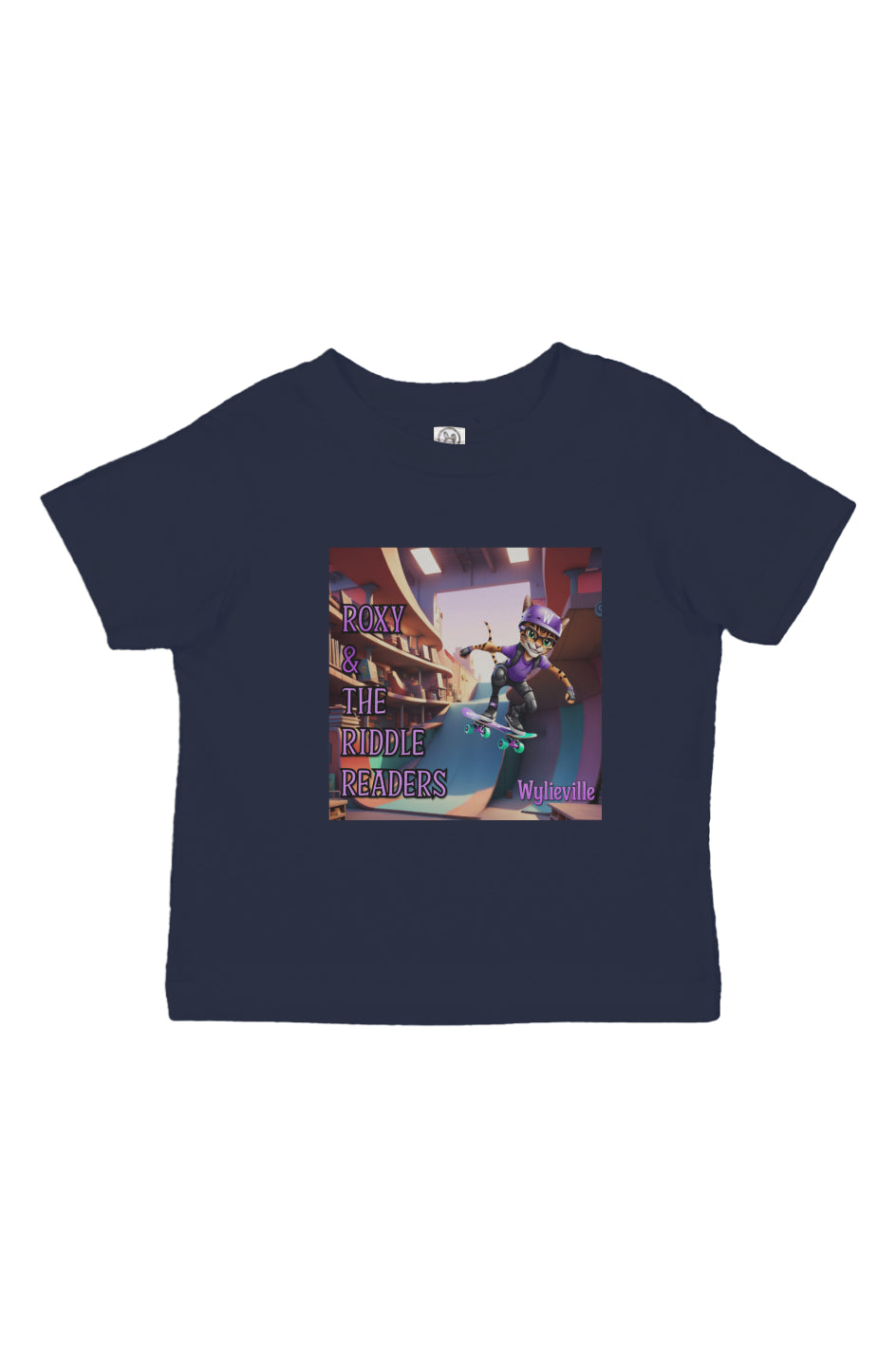 Wylieville: Roxy & The Riddle Readers Infant Fine Jersey Tee