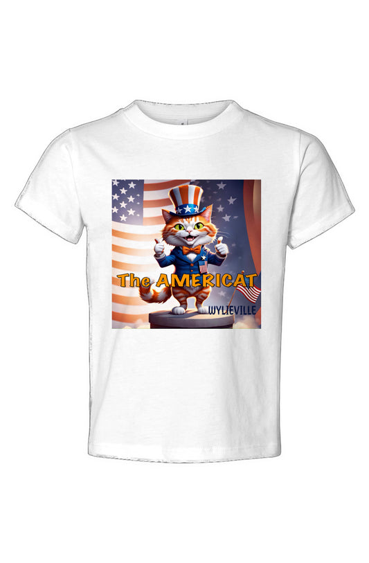 Wylieville: The Americat Toddler Jersey Tee