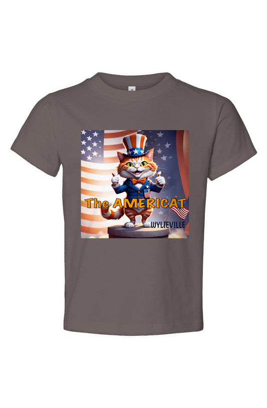 Wylieville: The Americat Toddler Jersey Tee