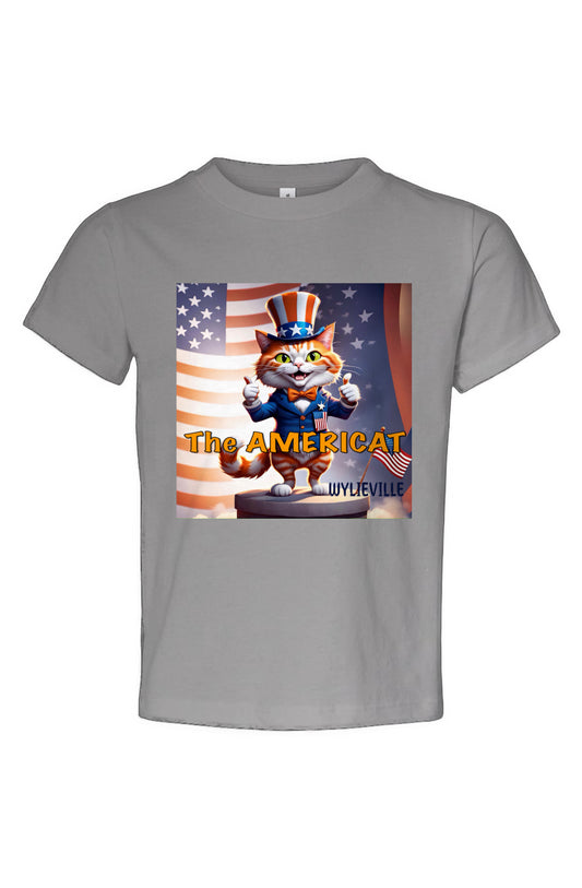 Wylieville: The Americat Toddler Jersey Tee