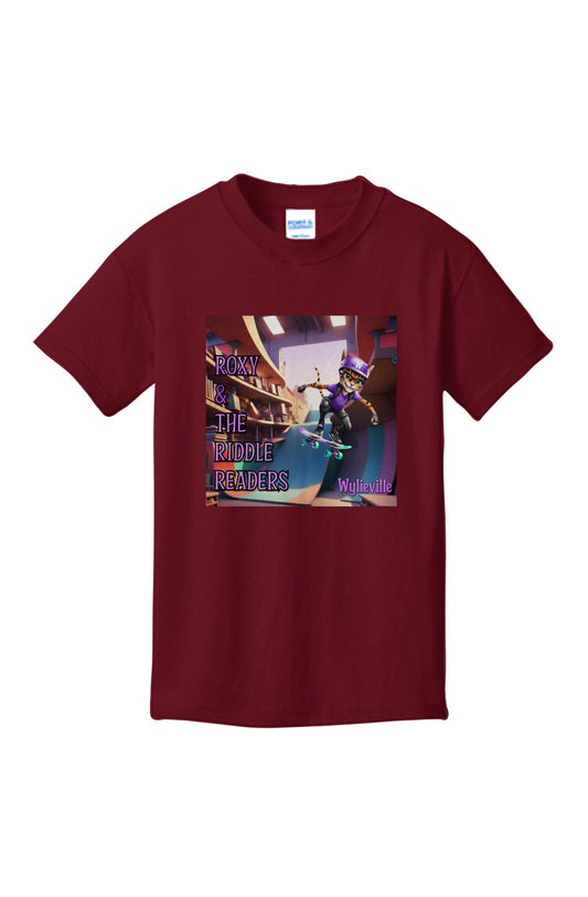 Wylieivlle: Roxy & The Riddle Readers Youth Core Cotton Tee