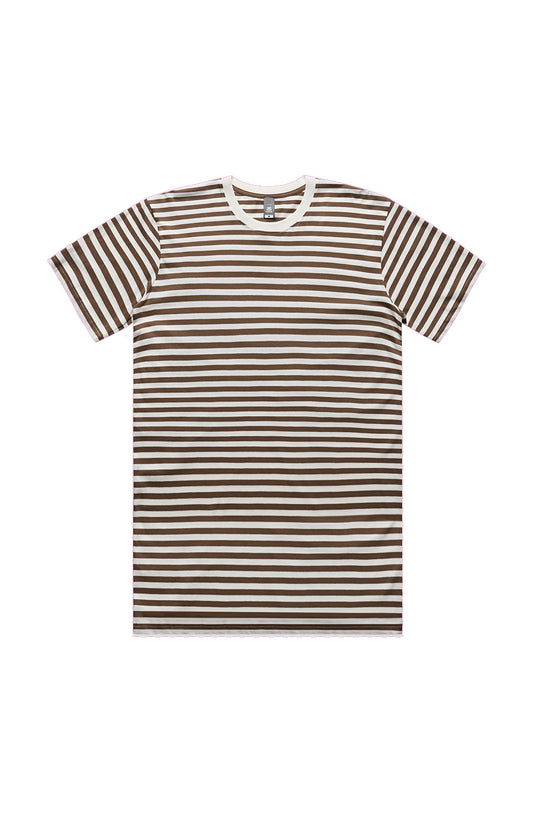 Wylieville After Dark: Natural Walnut Stripe Tee