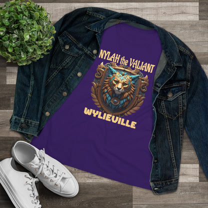 Wylieville After Dark: Nylah Women's Cotton Tee