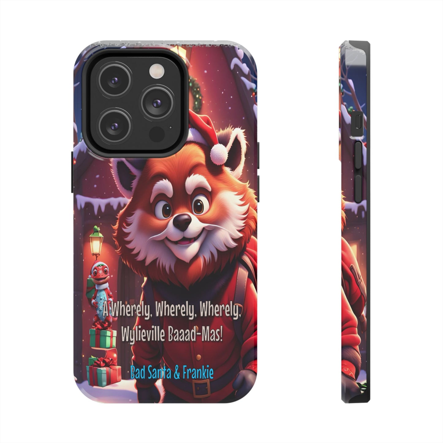 Wylieville: Bad Santa - Baaad - Mas! Tough iPhone 14 Pro Case