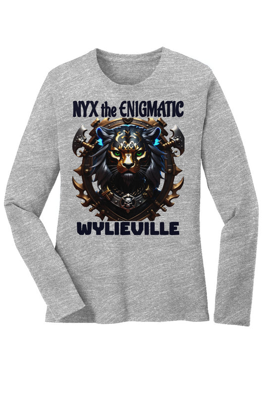 Wylieville After Dark: Nyx Women's Long Sleeve Core Cotton Tee