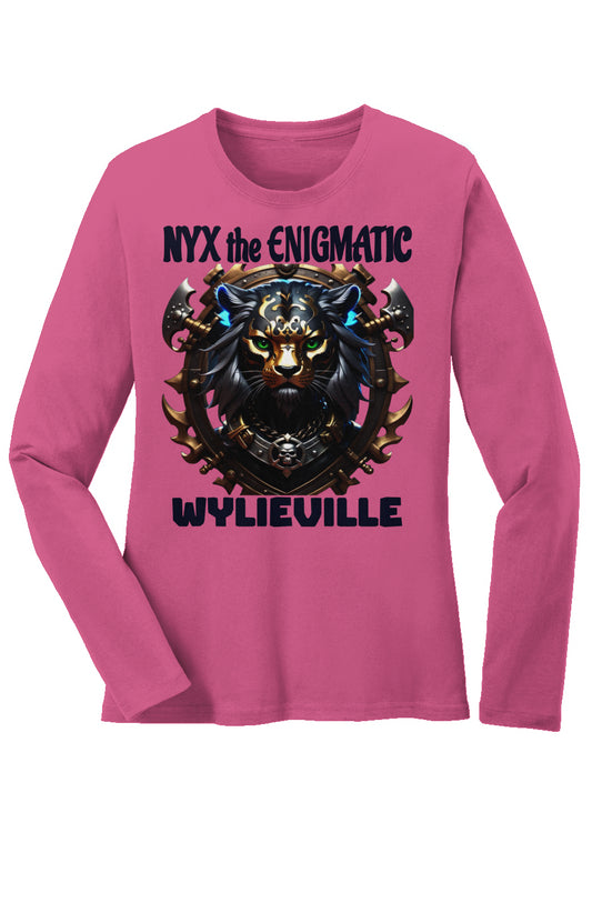 Wylieville After Dark: Nyx Women's Long Sleeve Core Cotton Tee