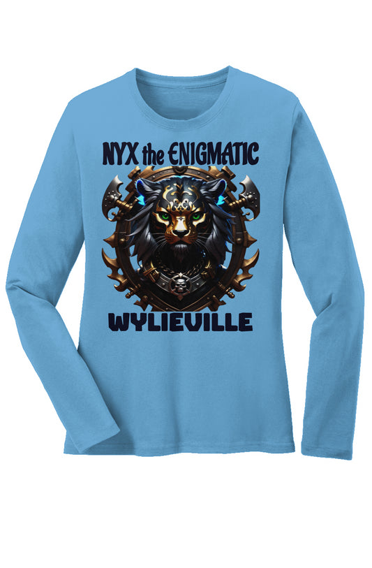 Wylieville After Dark: Nyx Women's Long Sleeve Core Cotton Tee