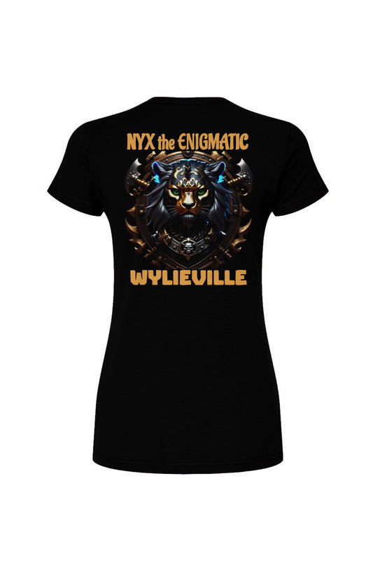 Wylieville After Dark: Nyx Women's T-Shirt