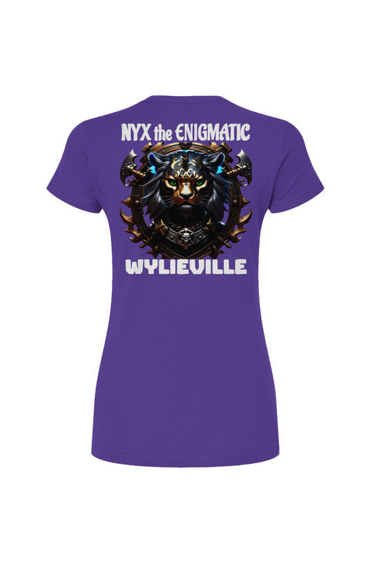 Wylieville After Dark: Nyx Women's T-Shirt