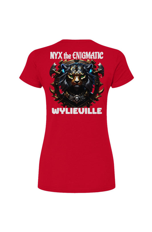 Wylieville After Dark: Nyx Women's T-Shirt