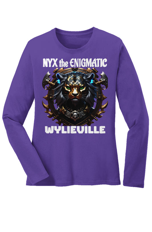 Wylieivlle After Dark: NyxLong Sleeve Core Cotton Tee