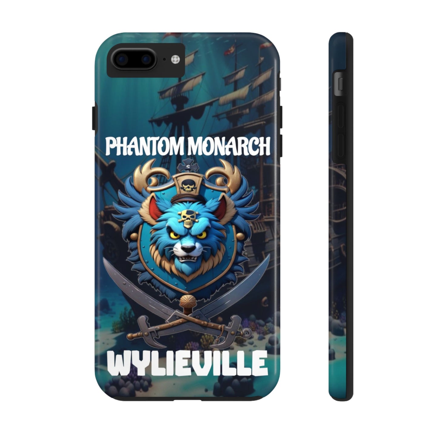 Wylieville After Dark: Phantom Monarch Tough  iPhone 7 Plus, iPhone 8 Plus Case