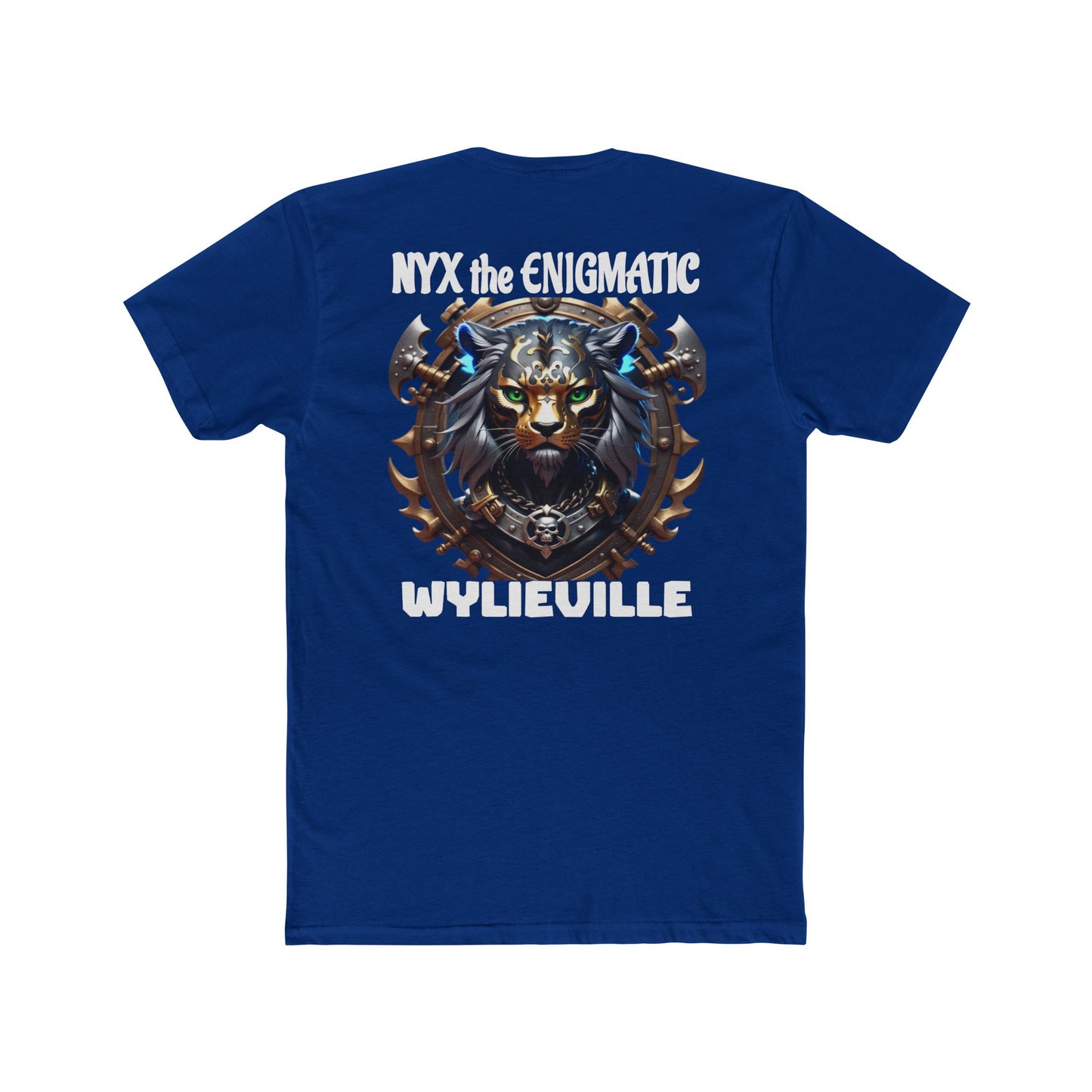 Wylieville After Dark: Sea of Treachery Nyx the Enigmatic Unisex Cotton Crew Tee