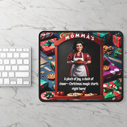 Wylieville: Momma Cannoli's Pinch of Christmas Gaming Mouse Pad