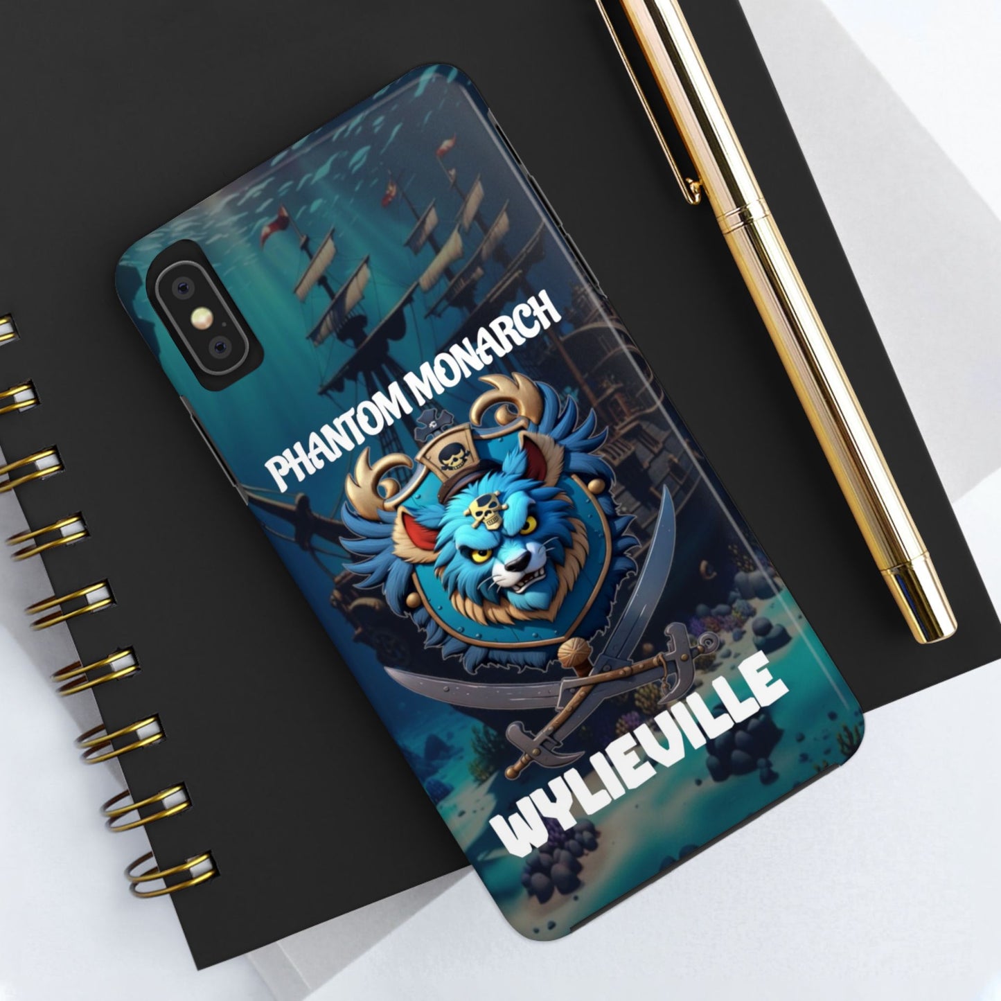 Wylieville After Dark: Phantom Monarch Tough iPhone XS Max Case