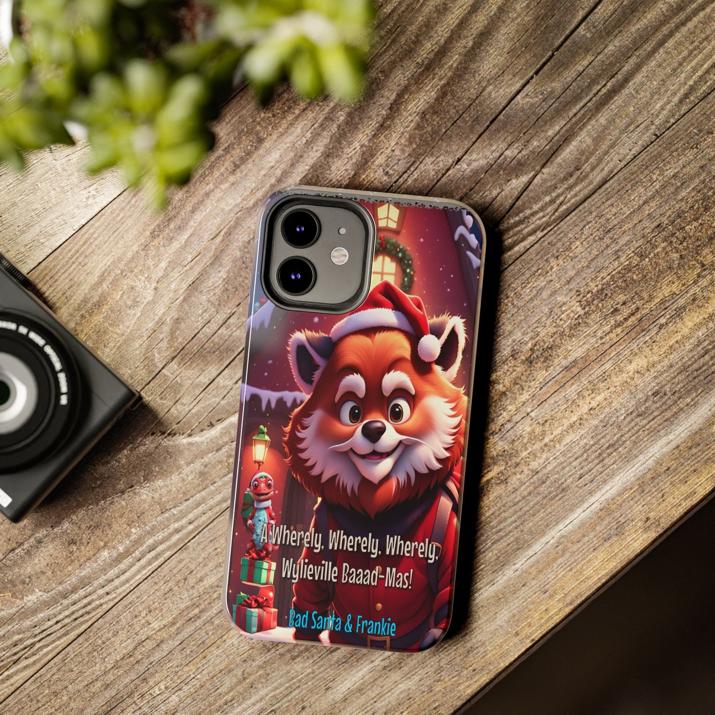 Wylieville: Bad Santa - Baaad - Mas! Tough iPhone 12 Case