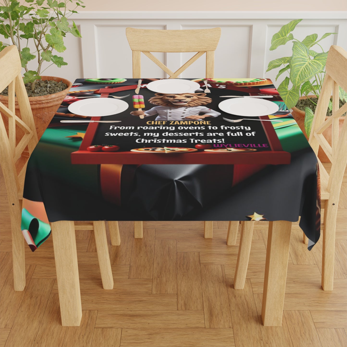 Wylieville: Momma Cannoli's - Chef Zampone Tablecloth