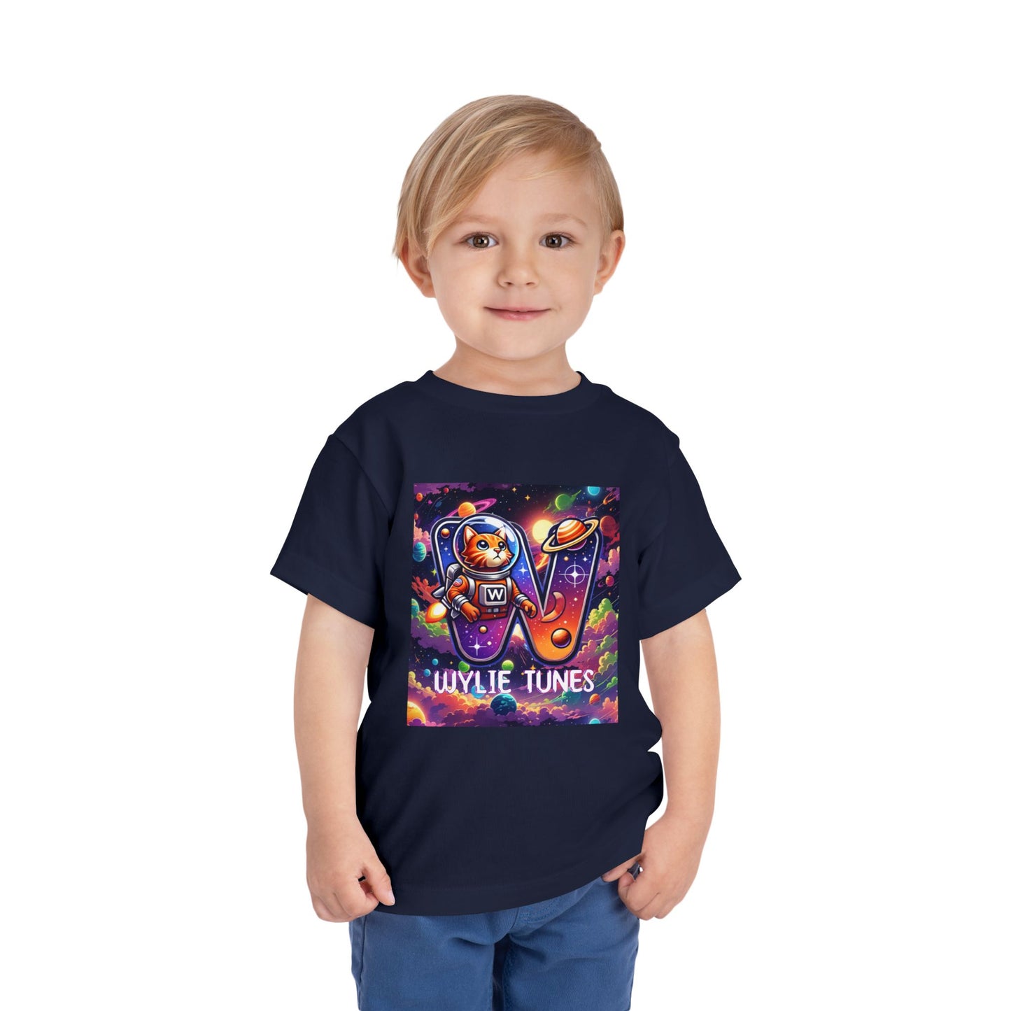 Wylie Tunes: Space 1 Toddler Short Sleeve Tee