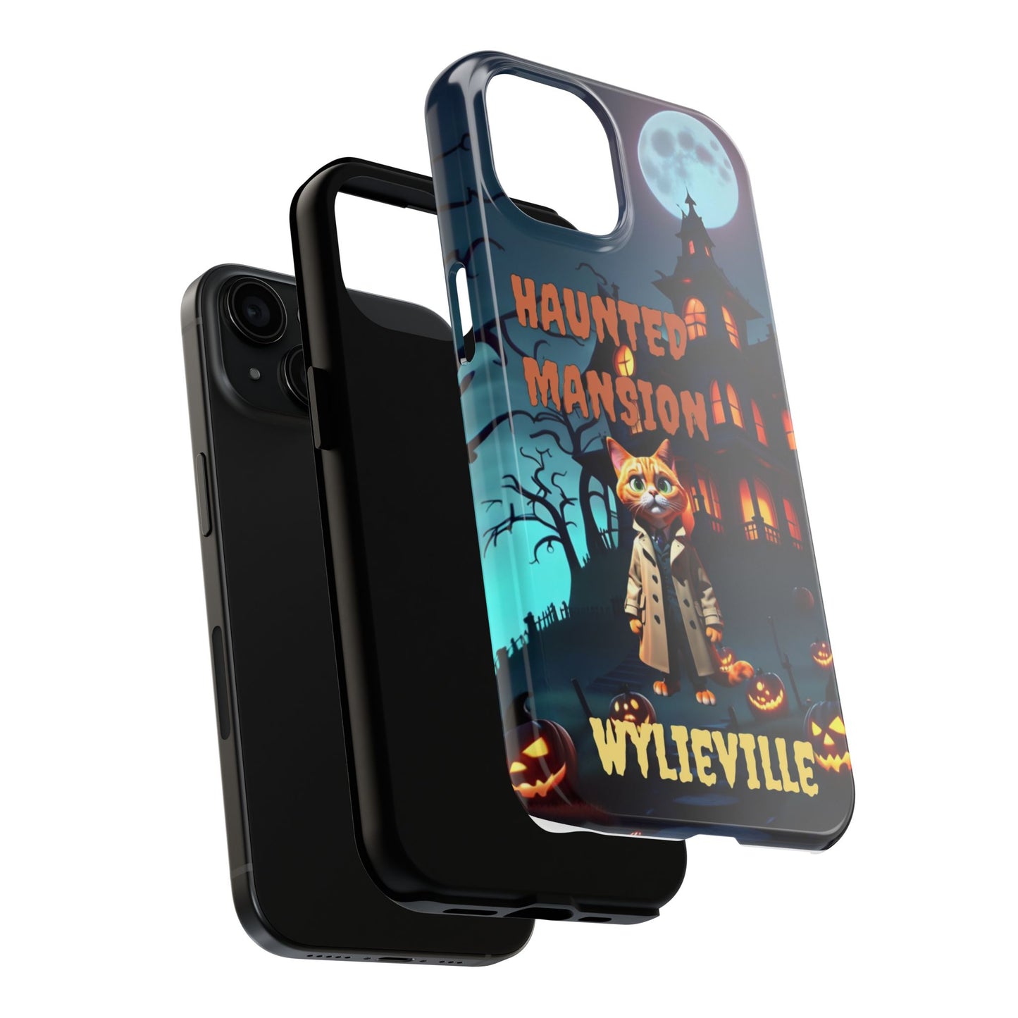 Wylieville: Haunted Mansion Tough iPhone 15 Case