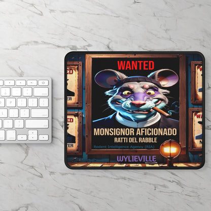 Wylieville After Dark: Monsignor Aficionado Gaming Mouse Pad