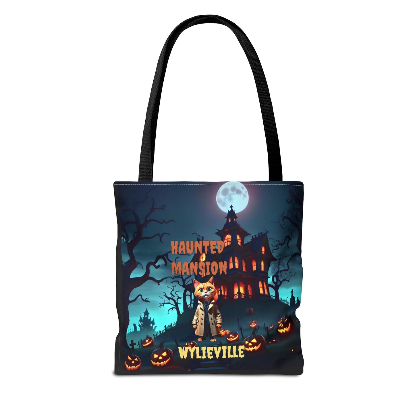 Wylieville: Haunted Mansion Tote Bag