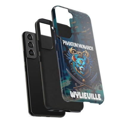 Wylieville After Dark: Phantom Monarch Tough Samsung Galaxy S22 Case