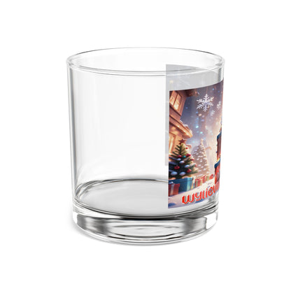 A Merry Wylieville Christmas On The Rocks Glass, 10oz