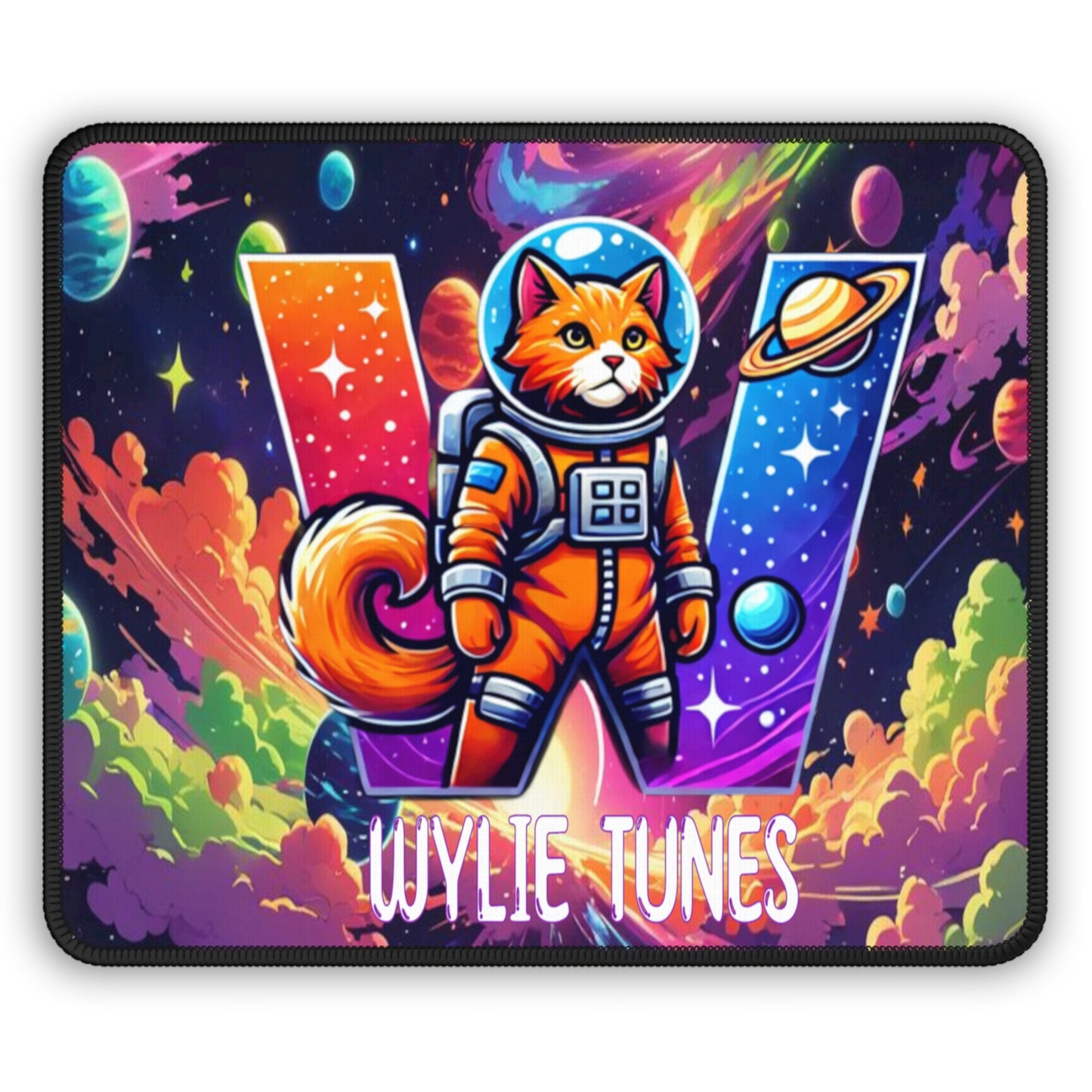 Wylie Tunes: Space 2 Gaming Mouse Pad