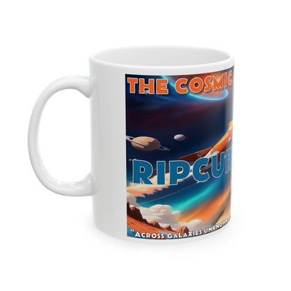 Wylieville: The Cosmic Adventures of RipCurl Rocket  Ceramic Mug, (11oz)