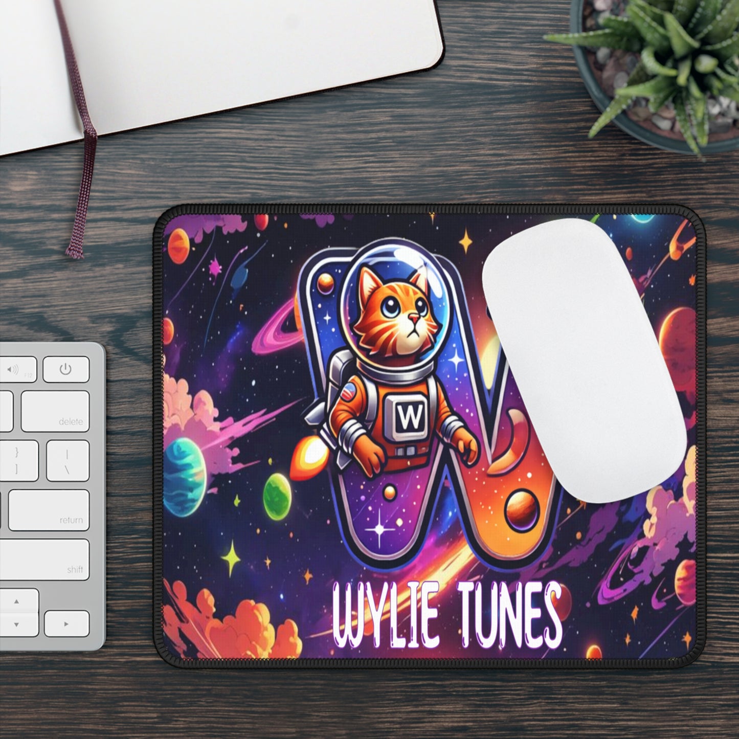 Wylie Tunes: Space Gaming Mouse Pad