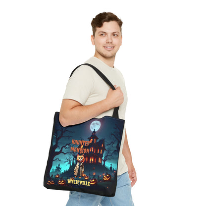 Wylieville: Haunted Mansion Tote Bag