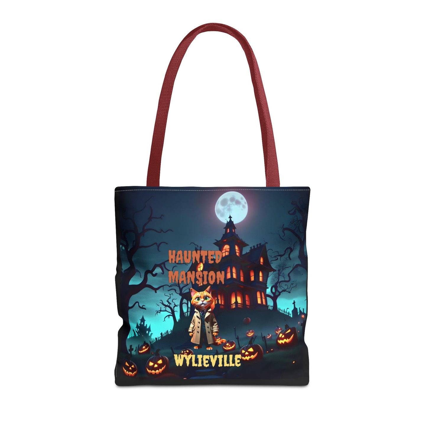 Wylieville: Haunted Mansion Tote Bag