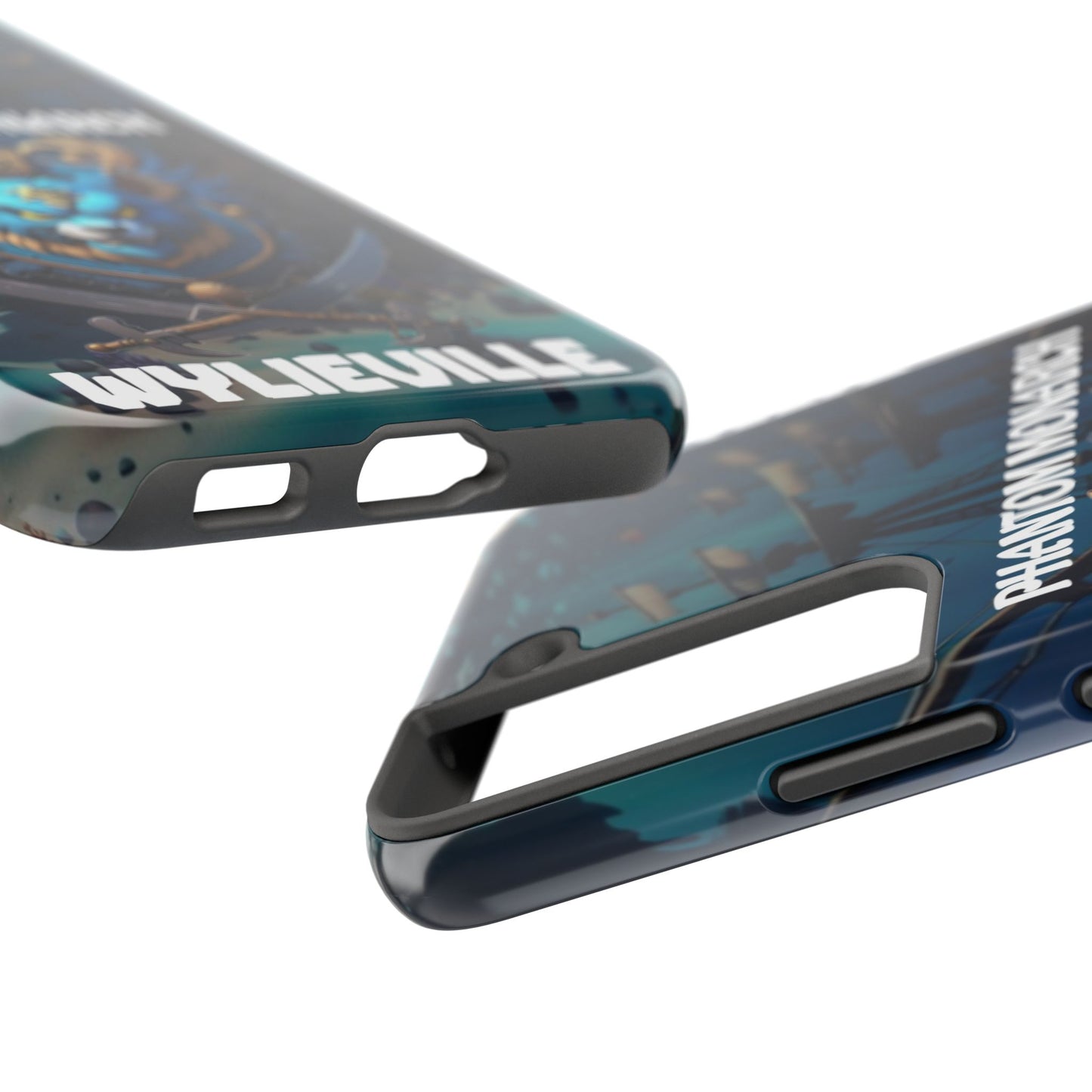 Wylieville After Dark: Phantom Monarch Tough Samsung Galaxy S22 Case