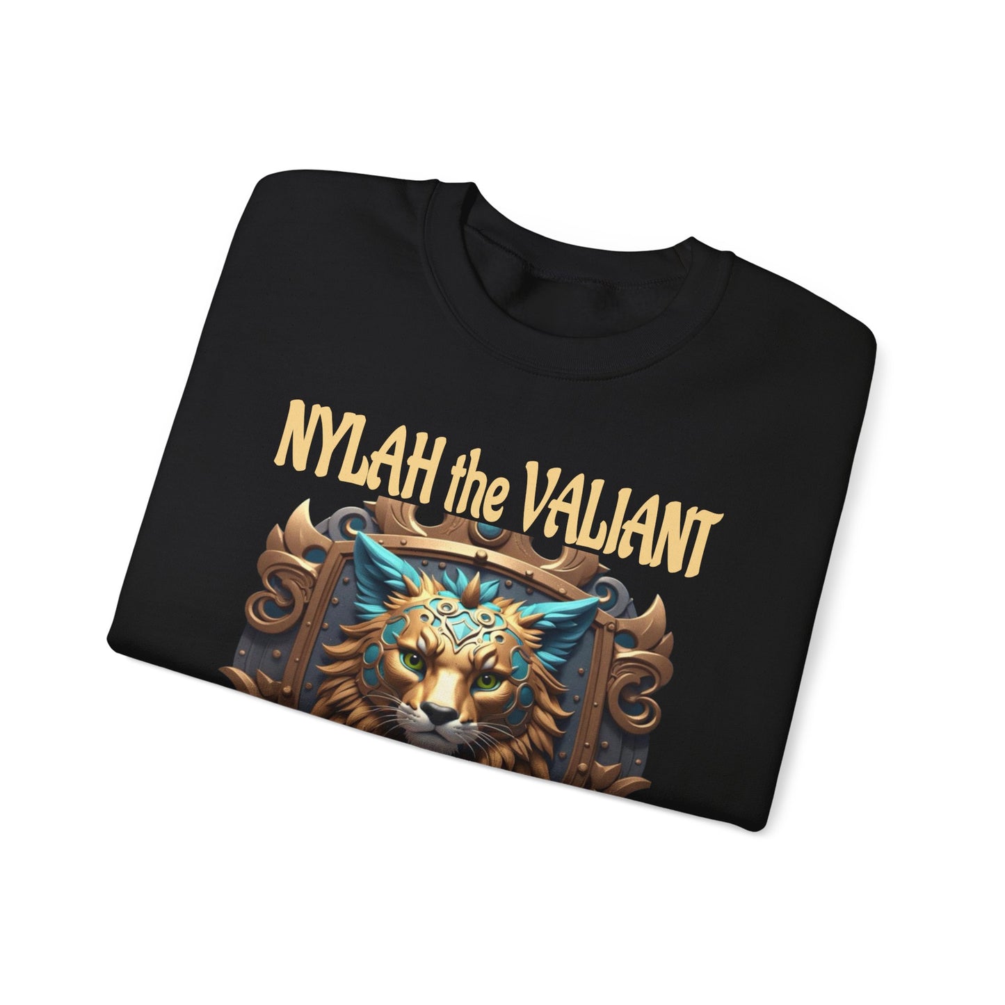 Wylieville After Dark: Nylah the Valiant  Heavy Blend Crewneck Sweatshirt