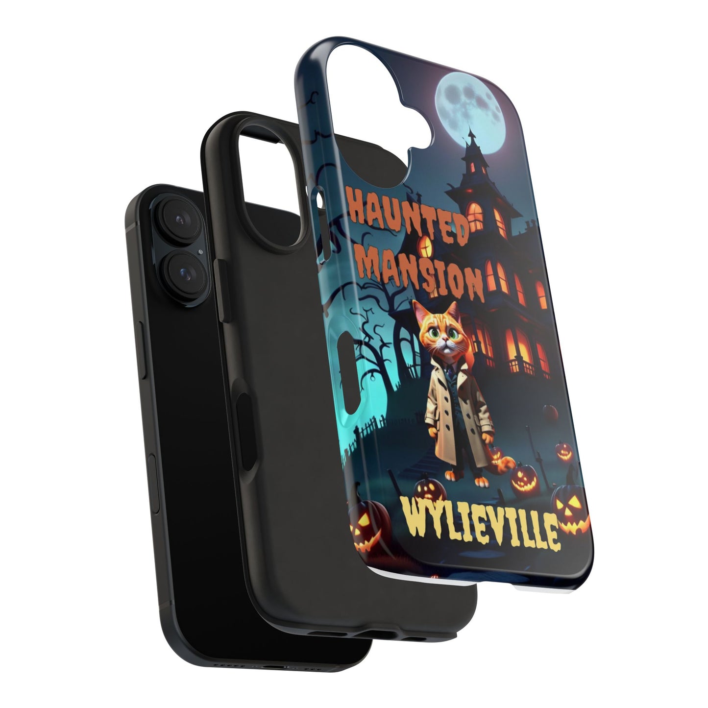 Wylieville: Haunted Mansion Tough iPhone 16 Case