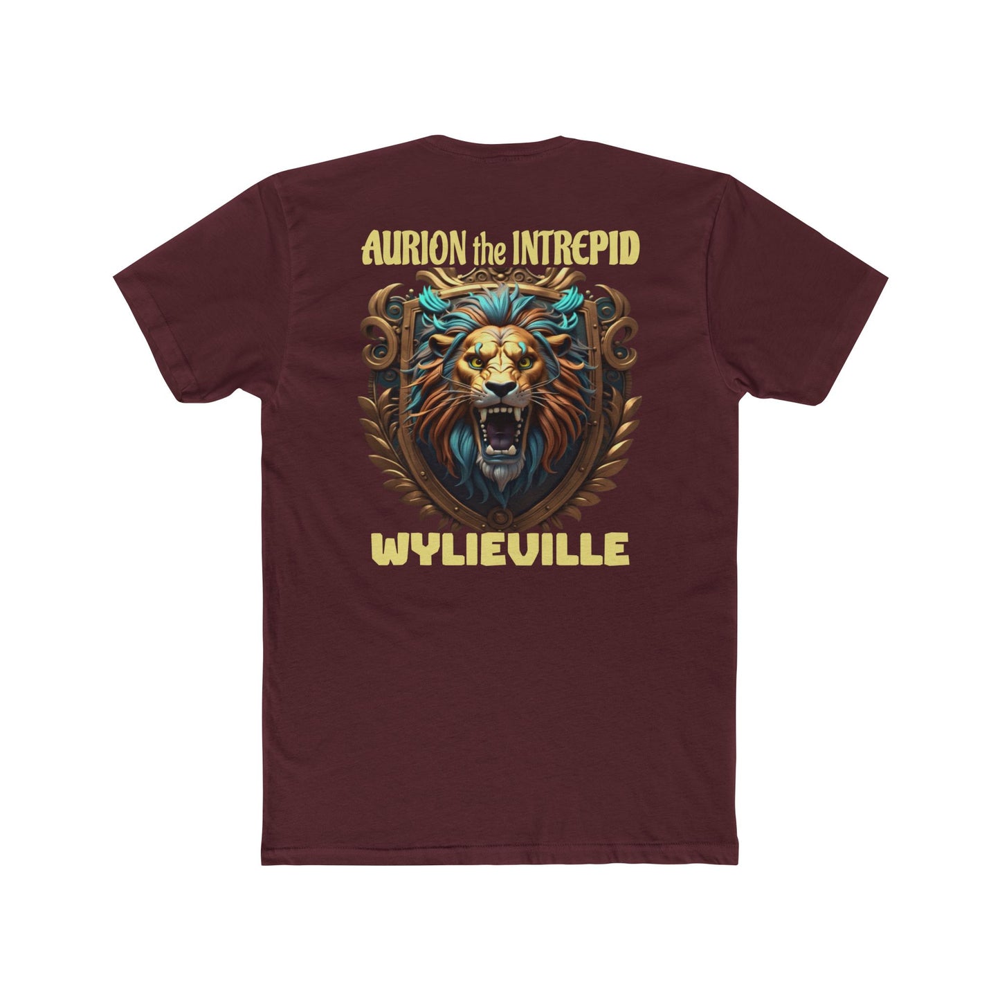 Wylieville After Dark: Sea of Treachery Aurion the Intrepid's Unisex Cotton Crew Tee