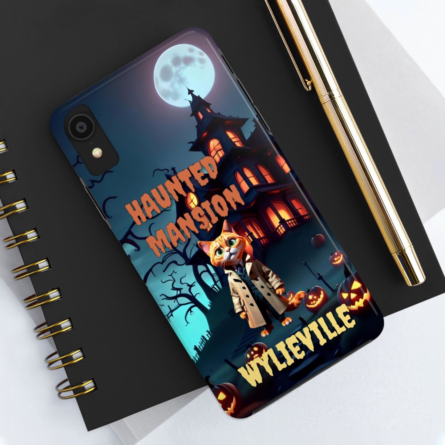 Wylieville: Haunted Mansion Tough iPhone XR Case