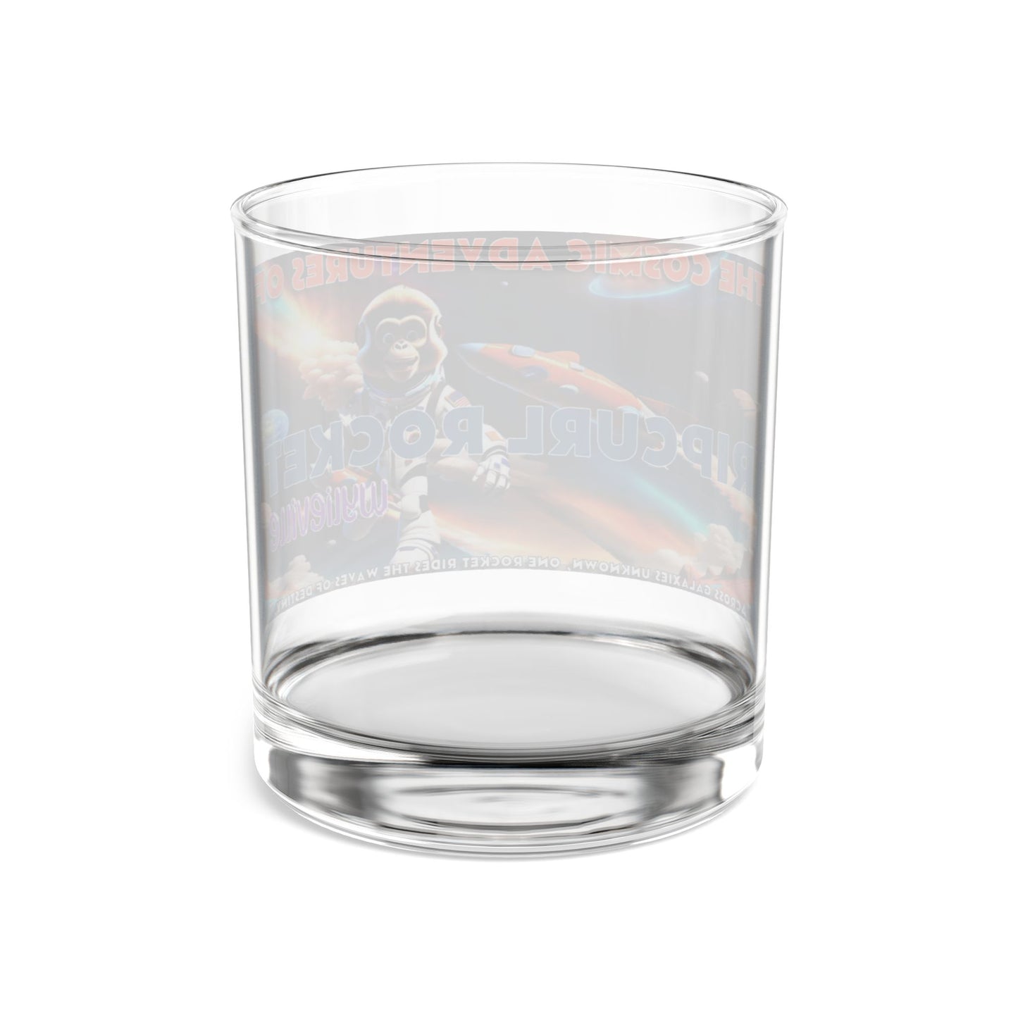 Wylieville: The Cosmic Adventures of RipCurl Rocket On The Rocks Glass, 10oz