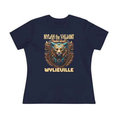 Wylieville After Dark: Nylah Women's Cotton Tee