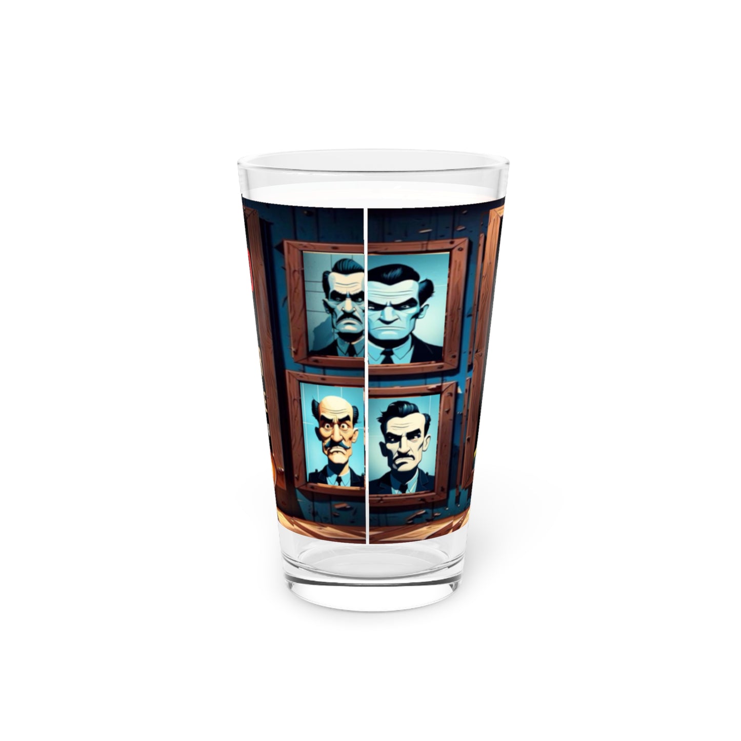 Wylieville After Dark: Zombino the Flesher Pint Glass, 16oz