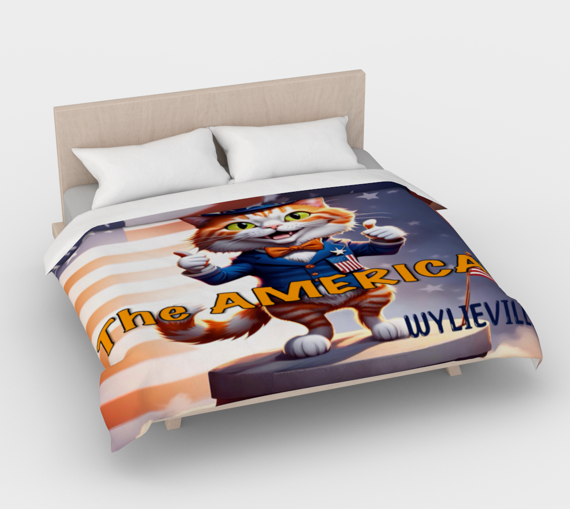 Wylieville: The Americat King Duvet